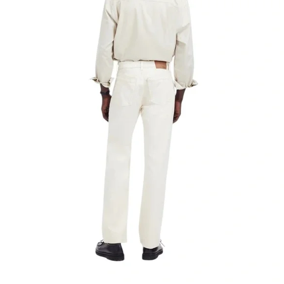 Madewell The 1991 Straight-Leg Jean in Ecru Wash (32x32) - Picture 4 of 10